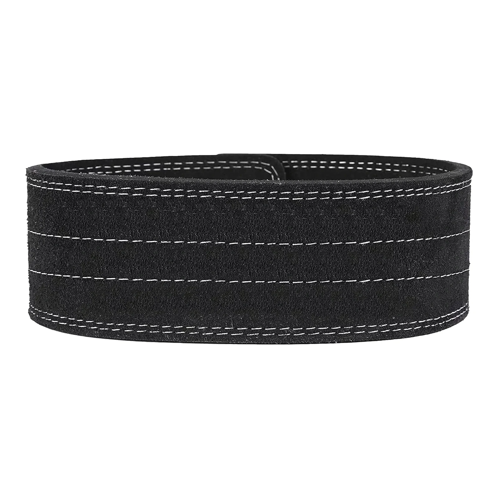 Back view of the black ZOR belt and stitched edges
